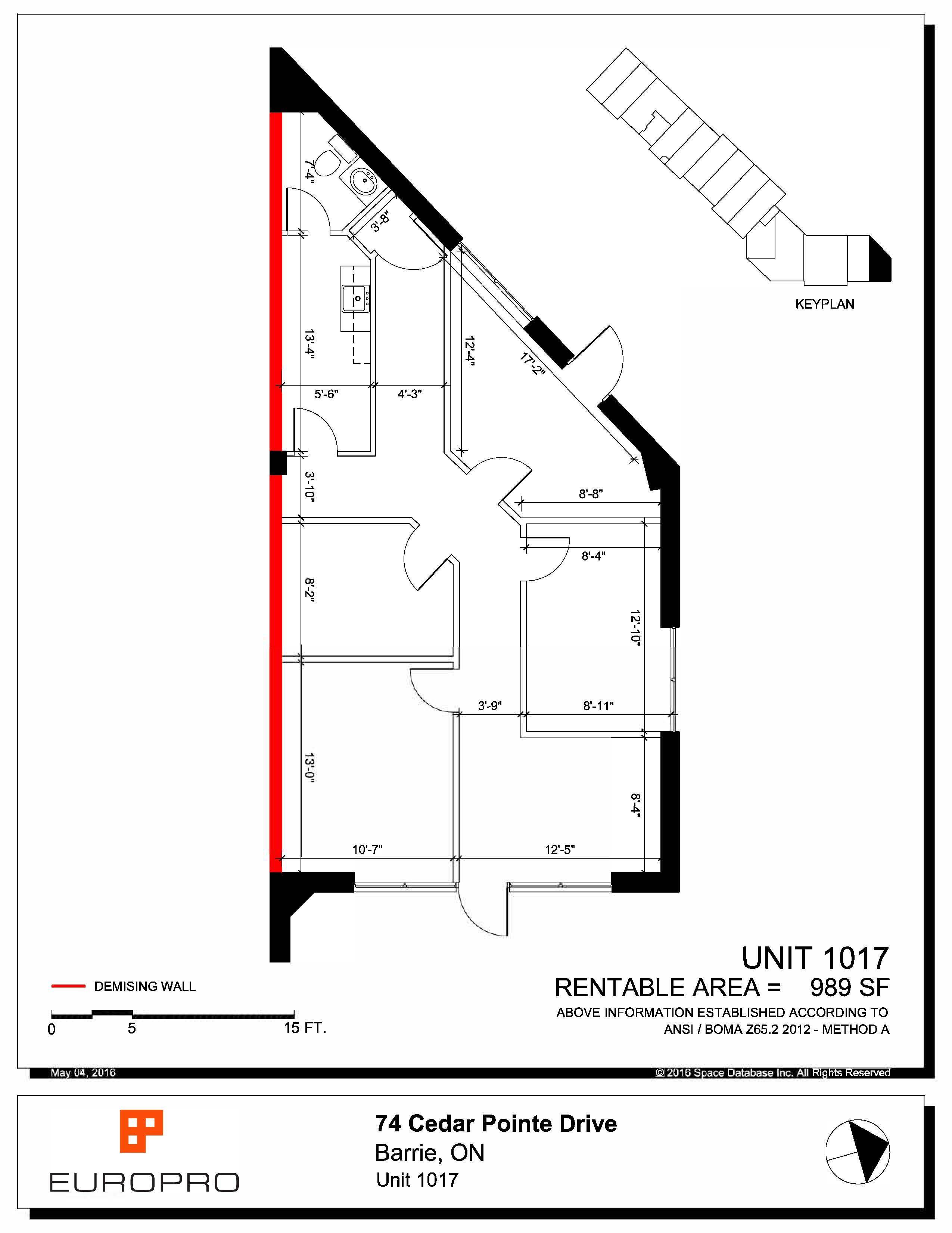 74 CEDAR POINTE DR #1017, Barrie, ON L4N 5R7