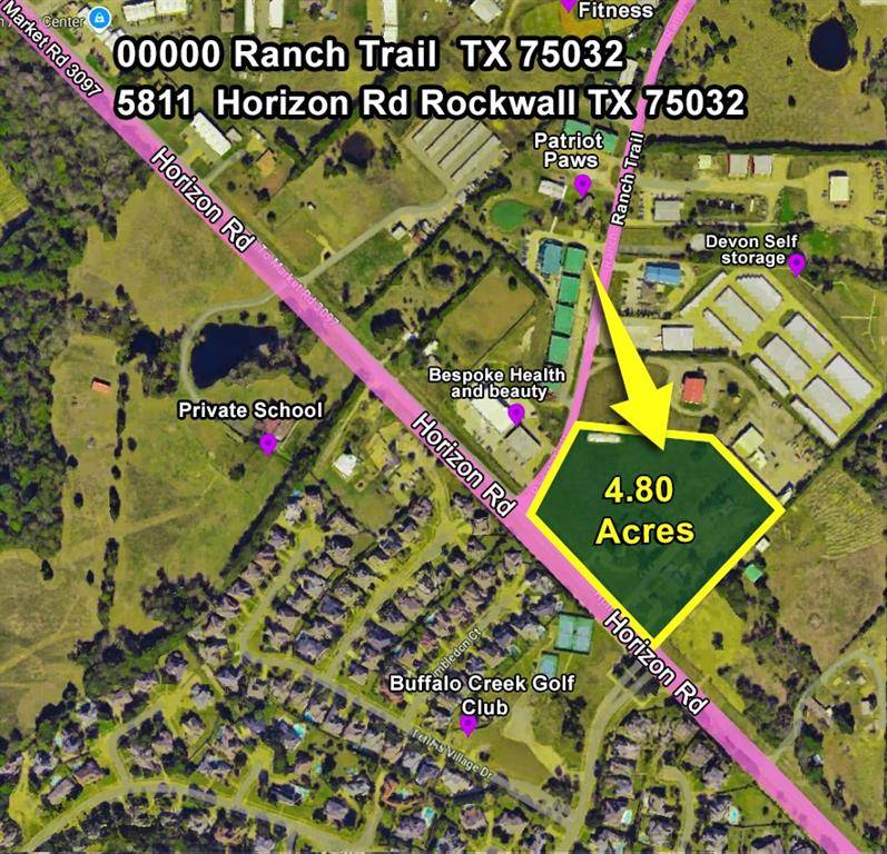 5811 Horizon & 00 Ranch Trail Road, Rockwall, TX 75032