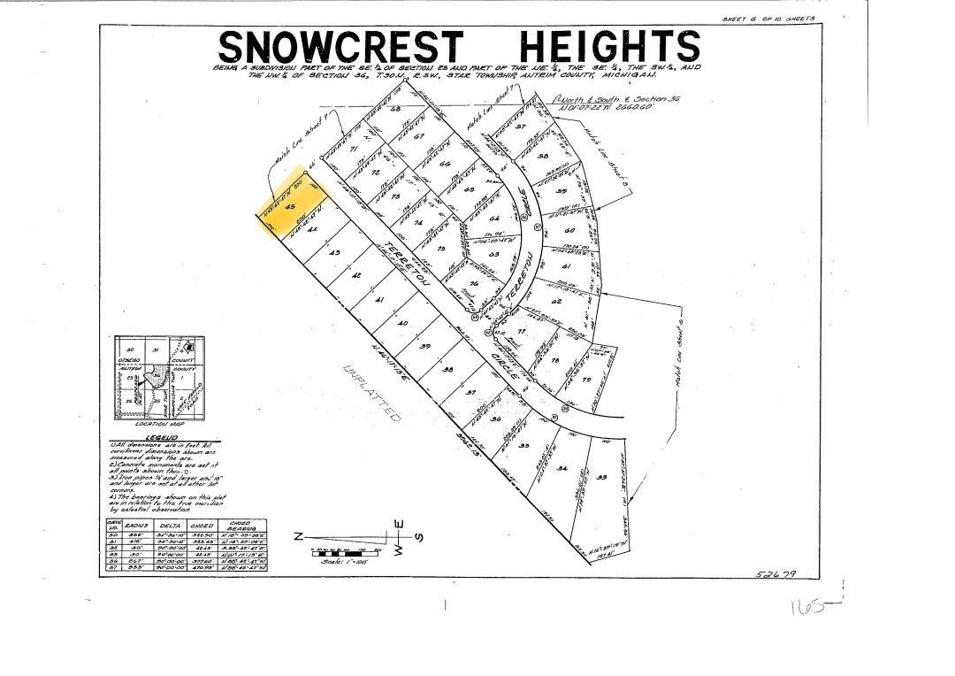 Lot 45 Terreton CIR, Star Twp, MI 49730
