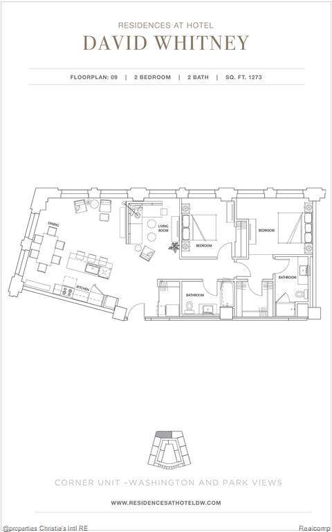 1 Park AVE #1309, Detroit, MI 48226