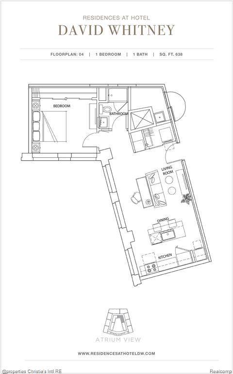 1 Park AVE #1604, Detroit, MI 48226