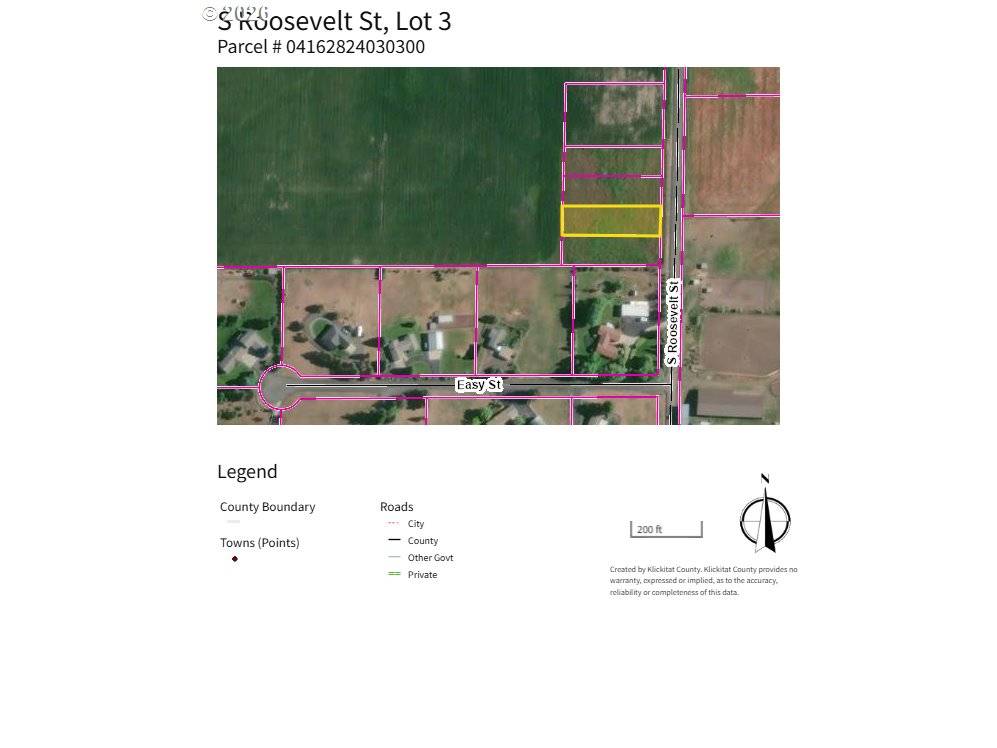 0 S Roosevelt ST #3, Goldendale, WA 98620