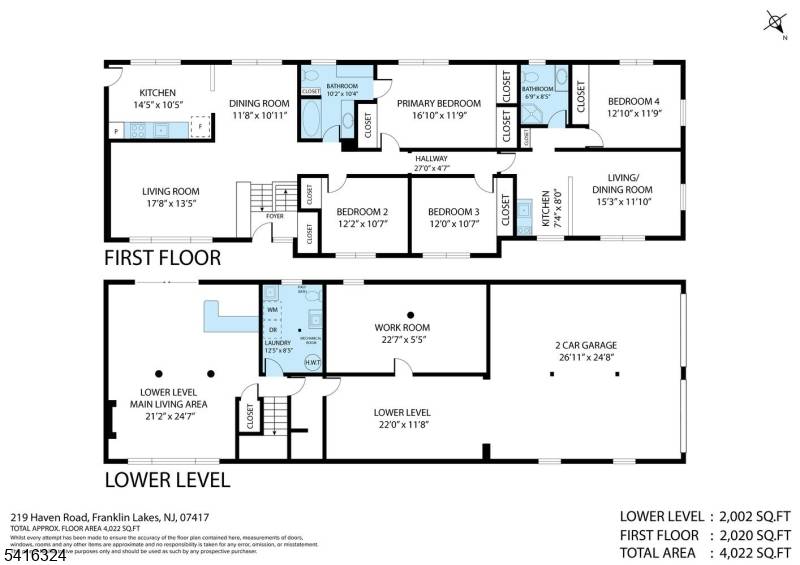 219 Haven Rd, Franklin Lakes Boro, NJ 07417