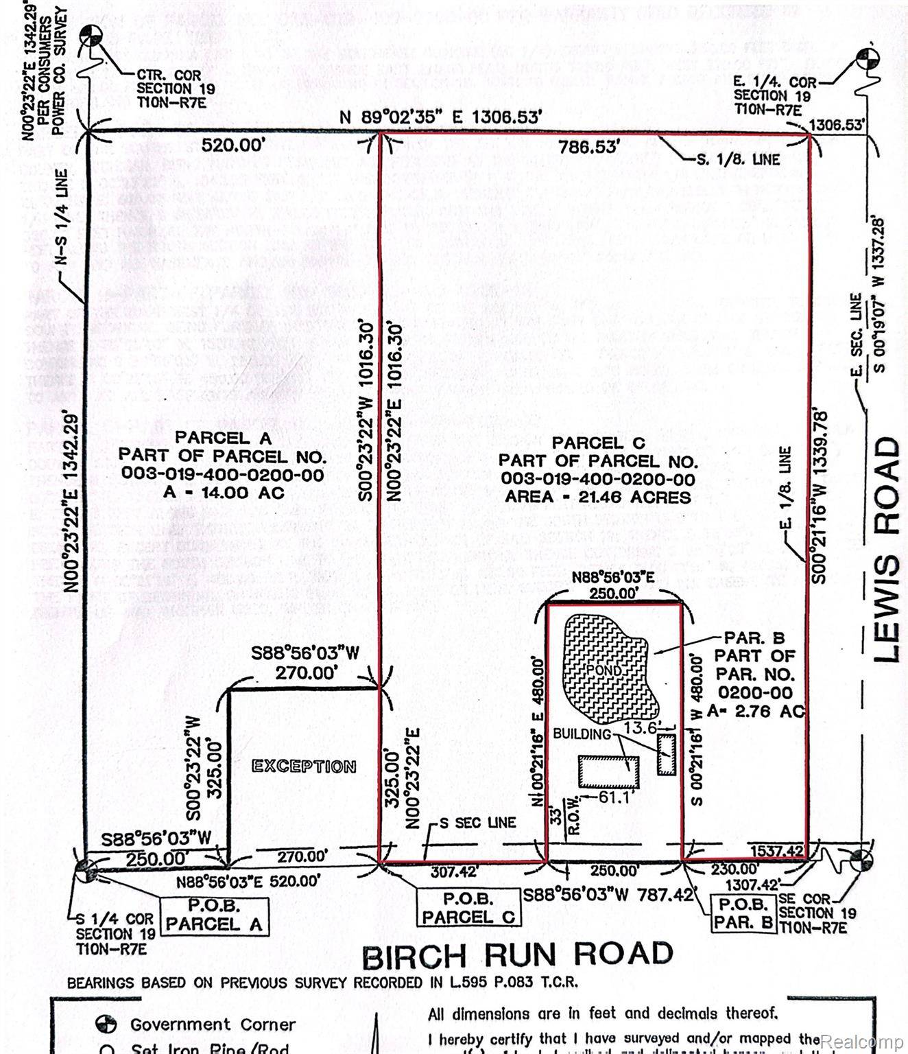 9654 BIRCH RUN RD, Arbelatownship_tuscola, MI 48746