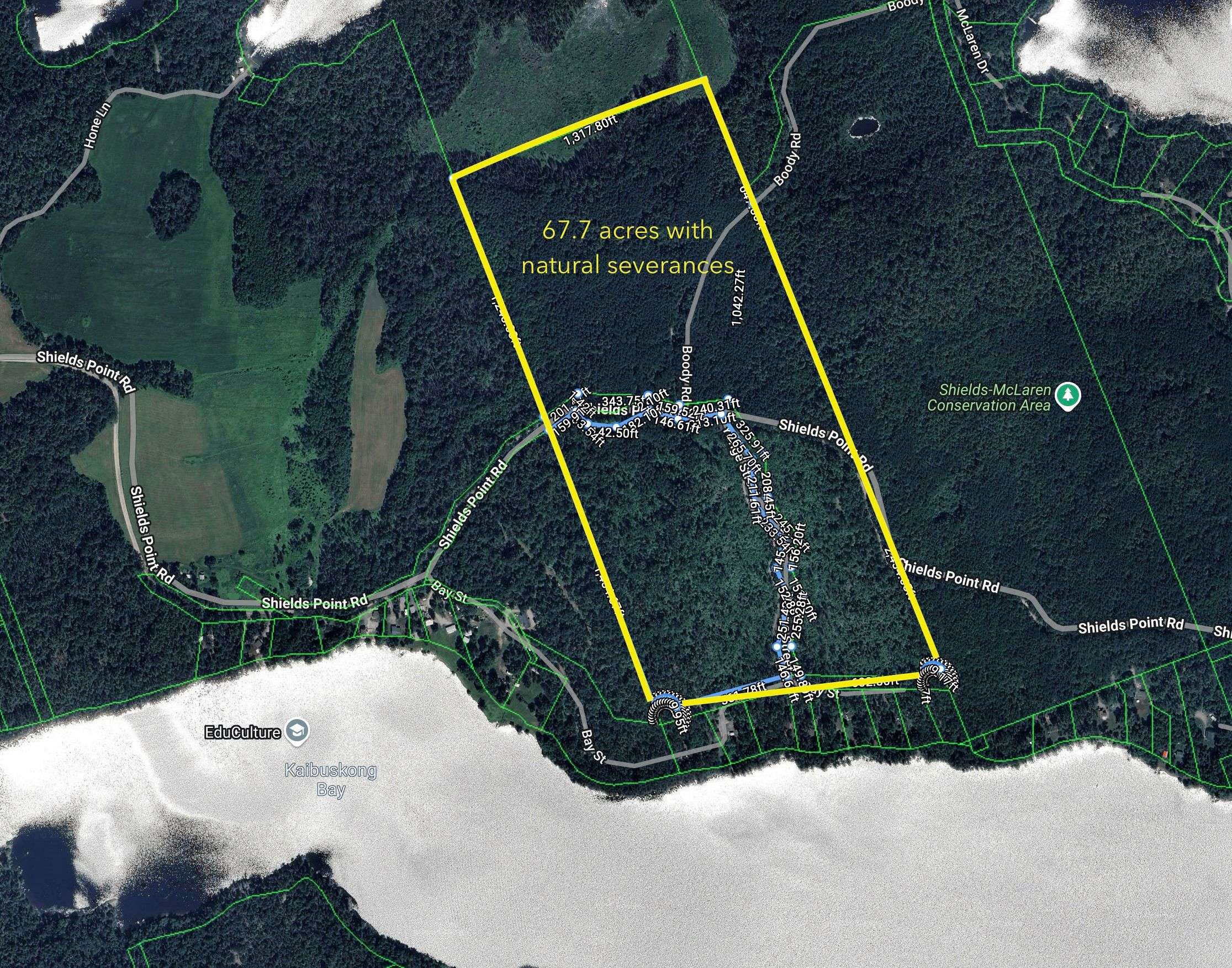 Lot 33 Shields Point RD, Bonfield, ON P0H 2E0