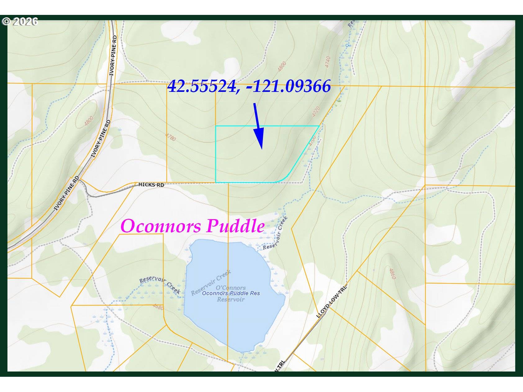 Hicks RD #400, Bly, OR 97622