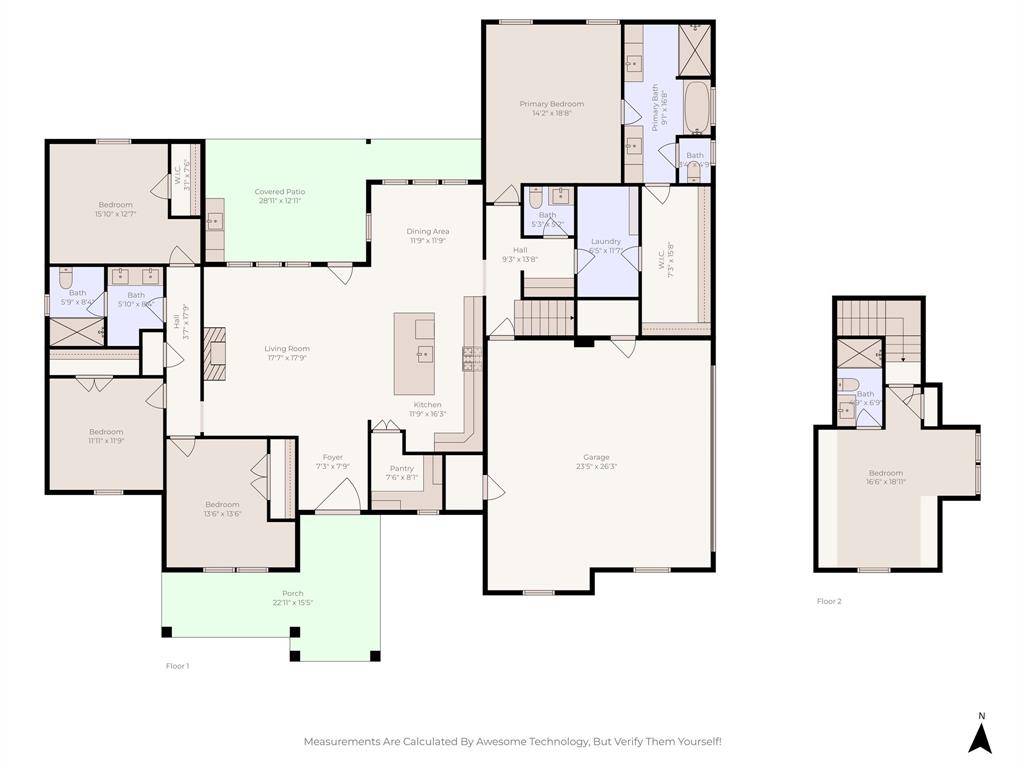 7196 Hawkeye Road, Krum, TX 76249