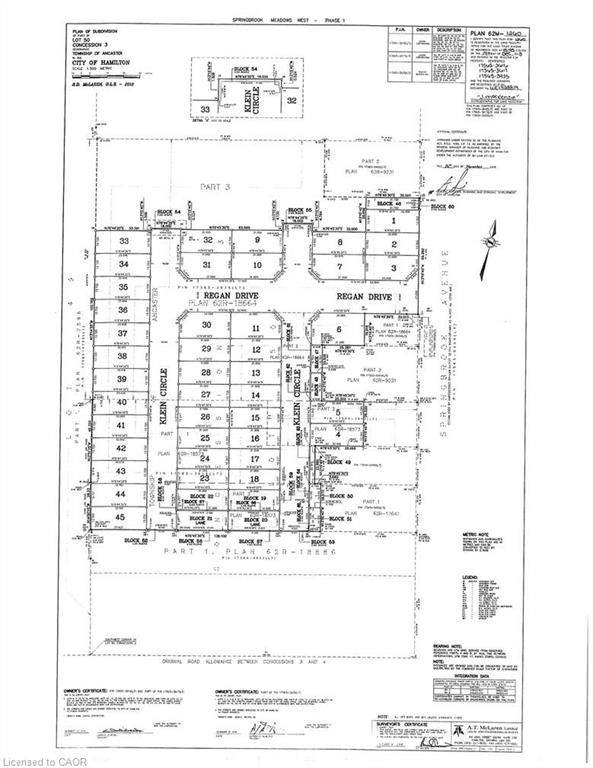 Lot 32 Klein CIR, Hamilton, ON L9G 3K9