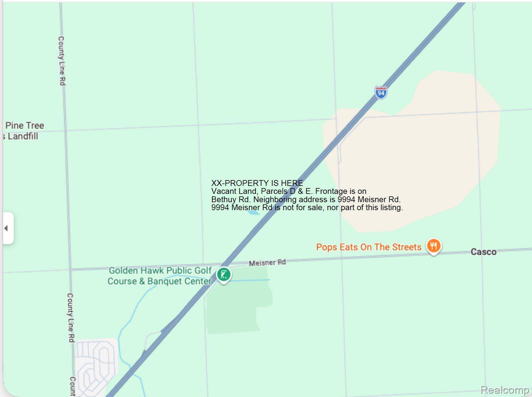 9994 Meisner RD, Casco Township, MI 48064