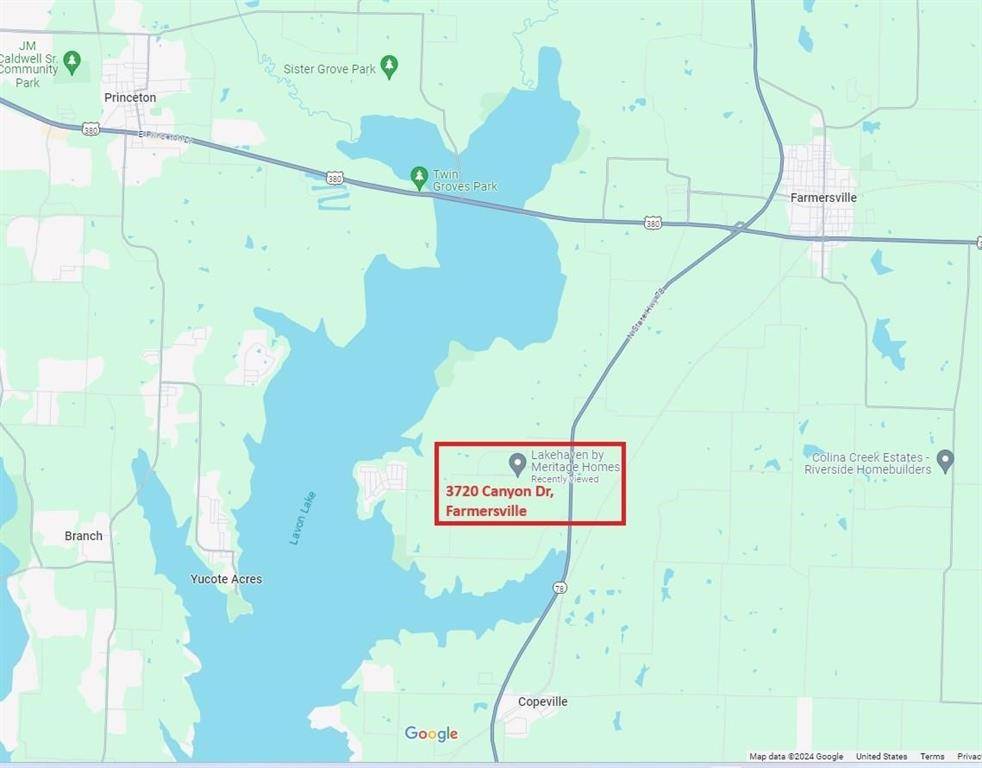 3720 Canyon Drive, Farmersville, TX 75442