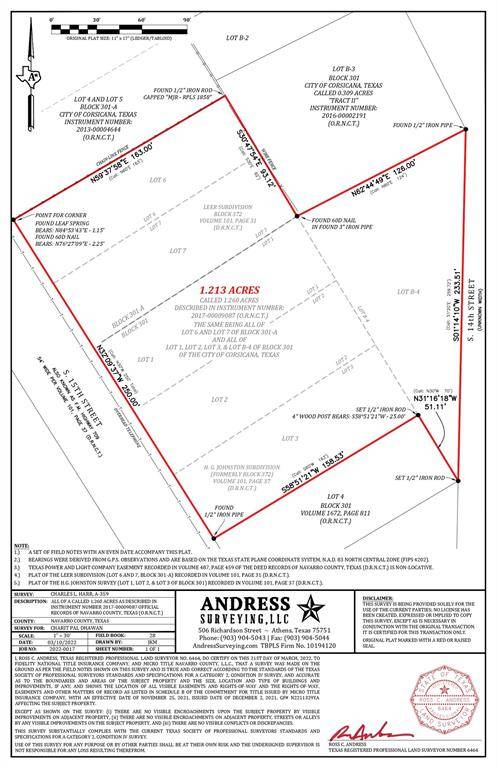 1009 S 15th Street, Corsicana, TX 75110