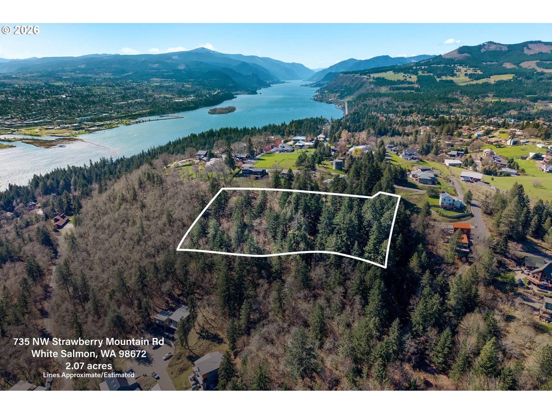735 NW STRAWBERRY MOUNTAIN RD, White Salmon, WA 98672