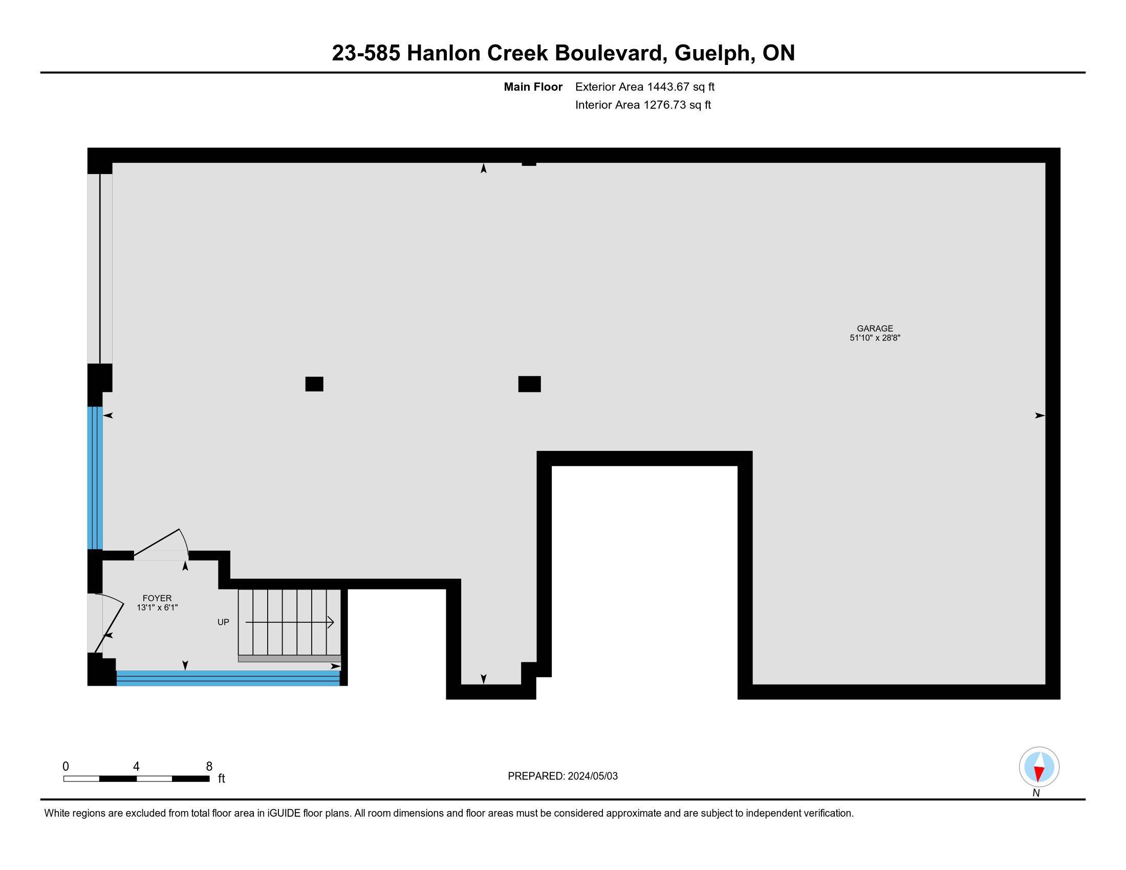 587 Hanlon Creek BLVD #23 LOWER, Guelph, ON N1C 0A1