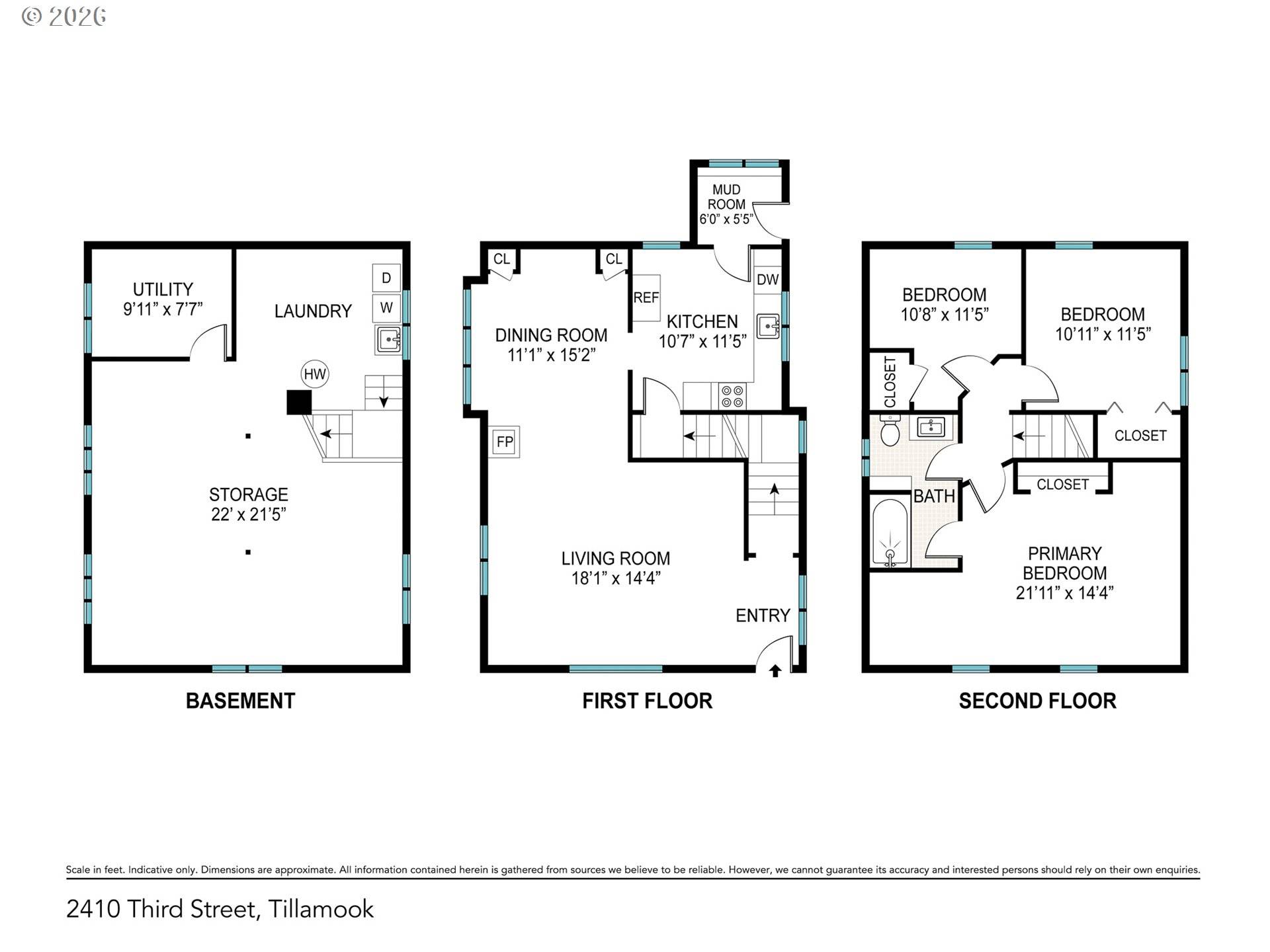 2410 3RD ST, Tillamook, OR 97141