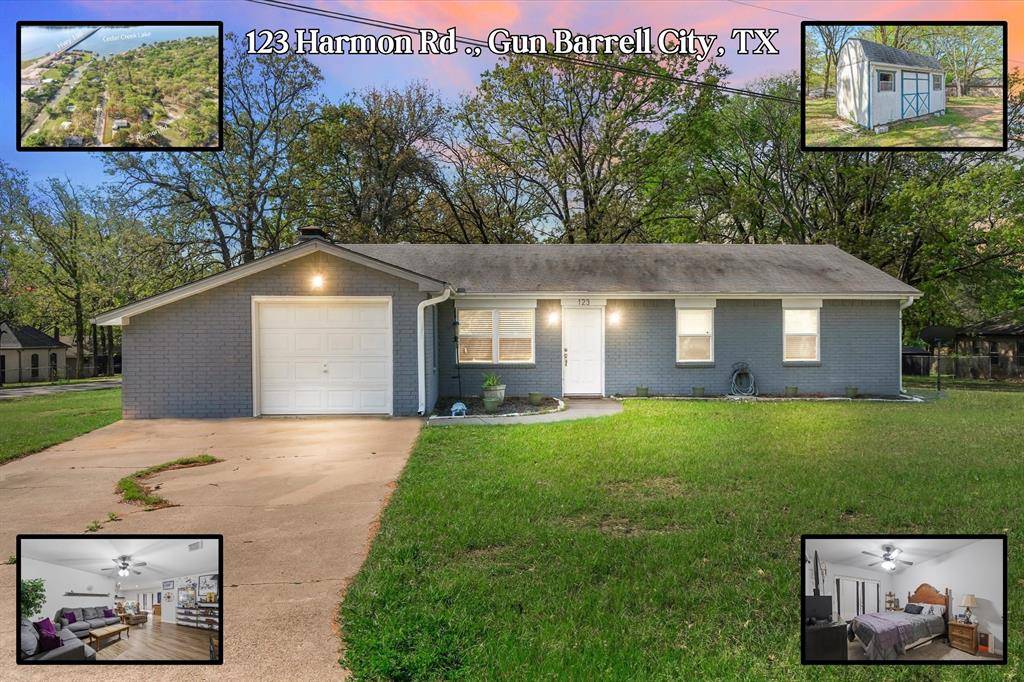 123 Harmon Road, Gun Barrel City, TX 75156