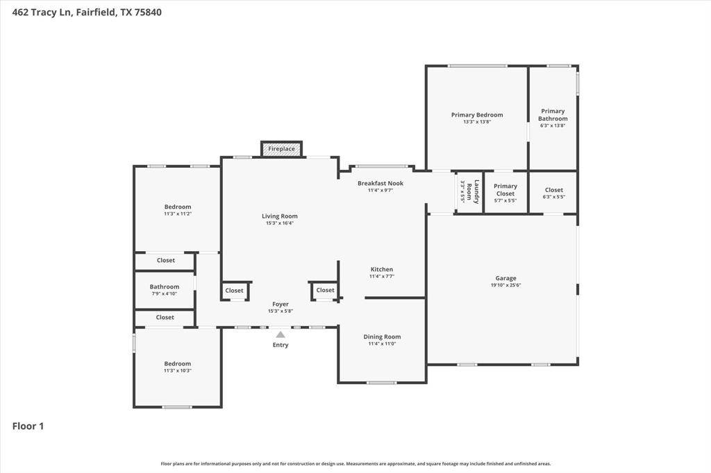 462 Tracy Lane, Fairfield, TX 75840