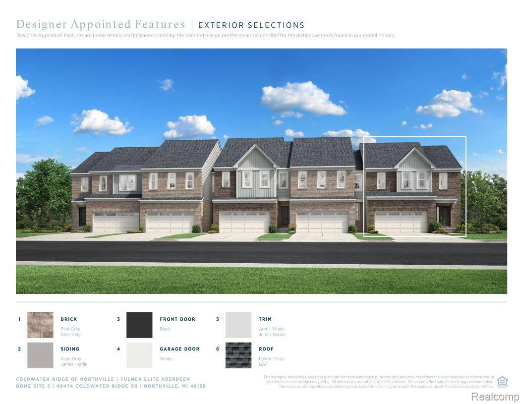 49474 Coldwater Ridge DR, Northville, MI 48168