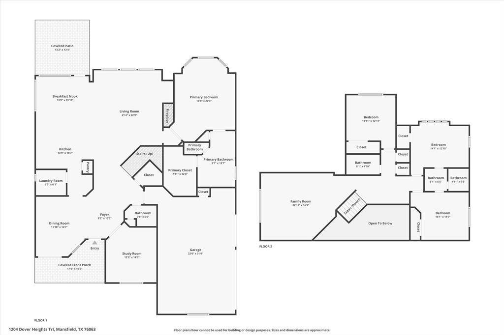 1204 Dover Heights Trail, Mansfield, TX 76063