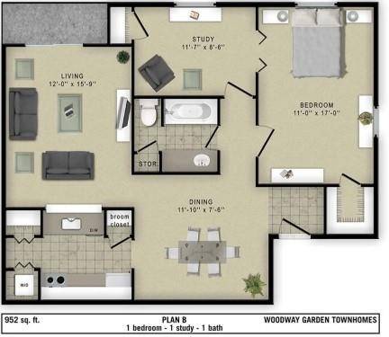 8003 Woodway Drive #0107, Houston, TX 77063