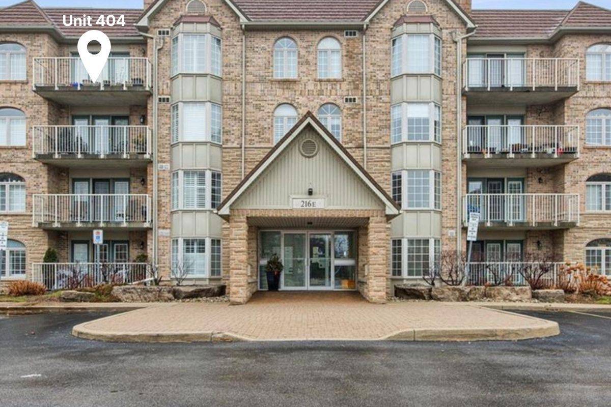 216 Plains RD W #E404, Burlington, ON L7T 4L3