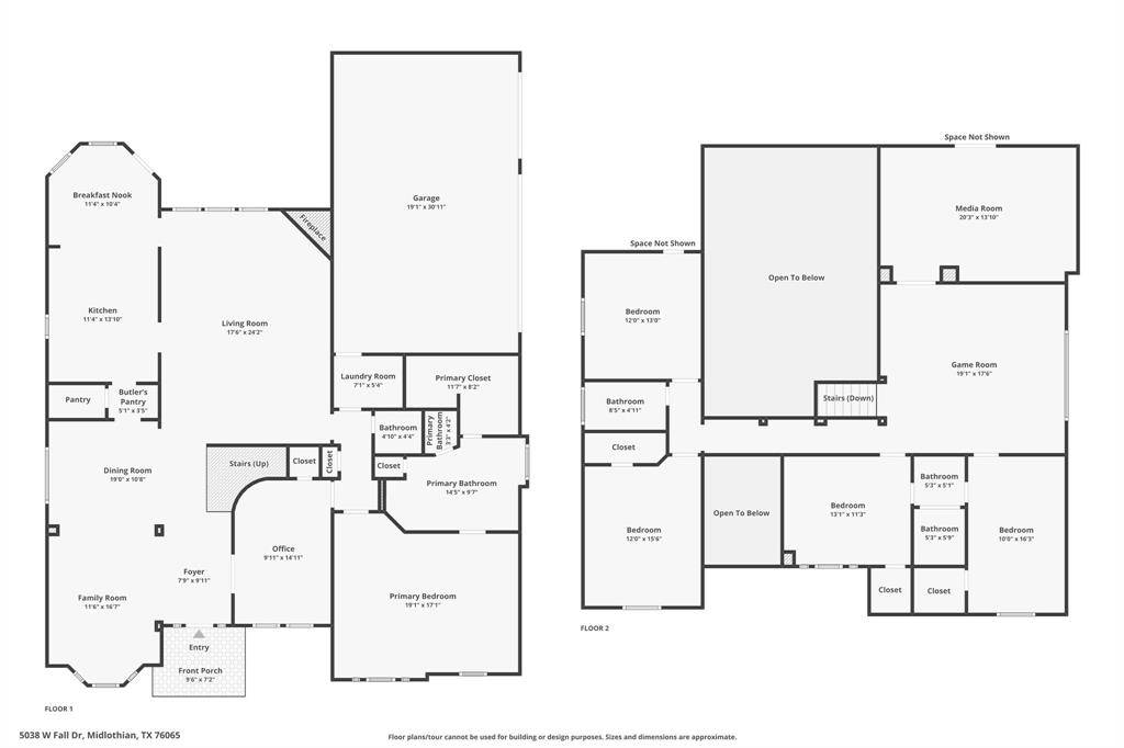 5038 W Fall Drive, Midlothian, TX 76065