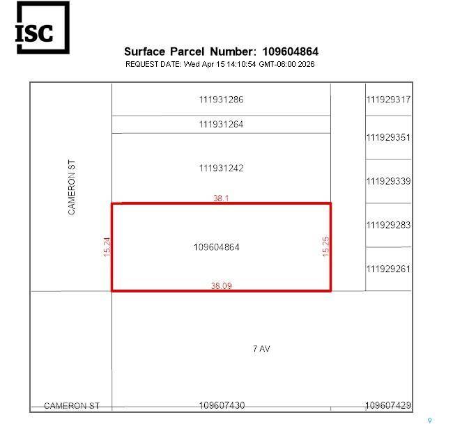 1275 Cameron STREET, Regina, SK S4T 2T2