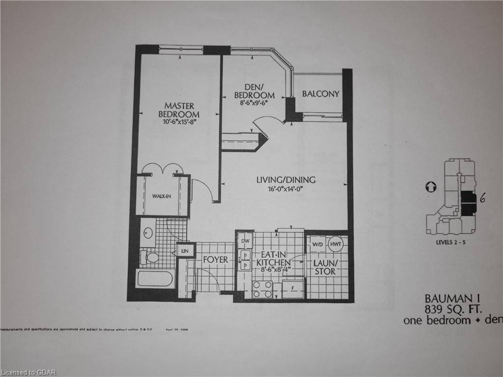 20 ST GEORGE ST #208, Kitchener, ON N2G 2S7