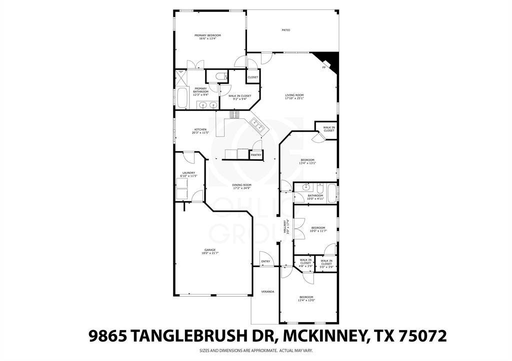9865 Tanglebrush Drive, Mckinney, TX 75072
