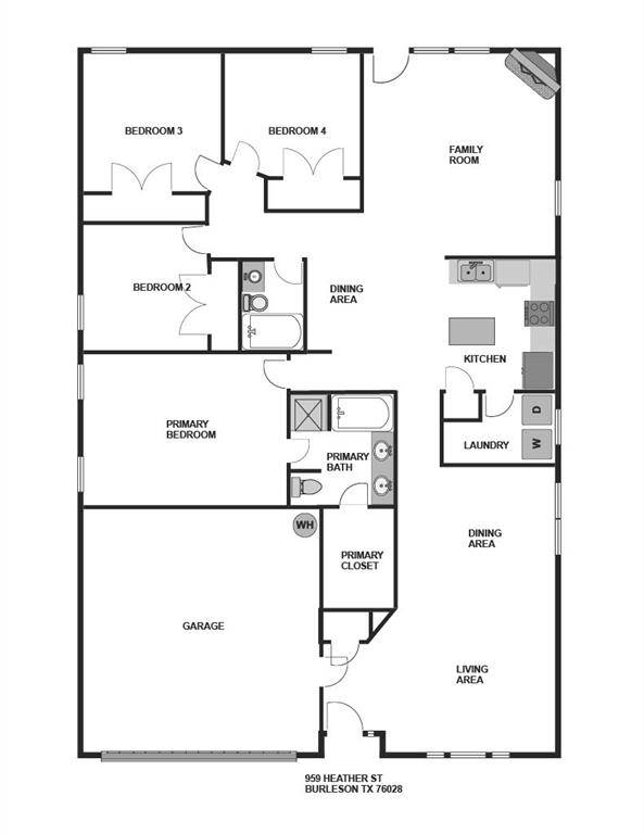 959 Heather Street, Burleson, TX 76028