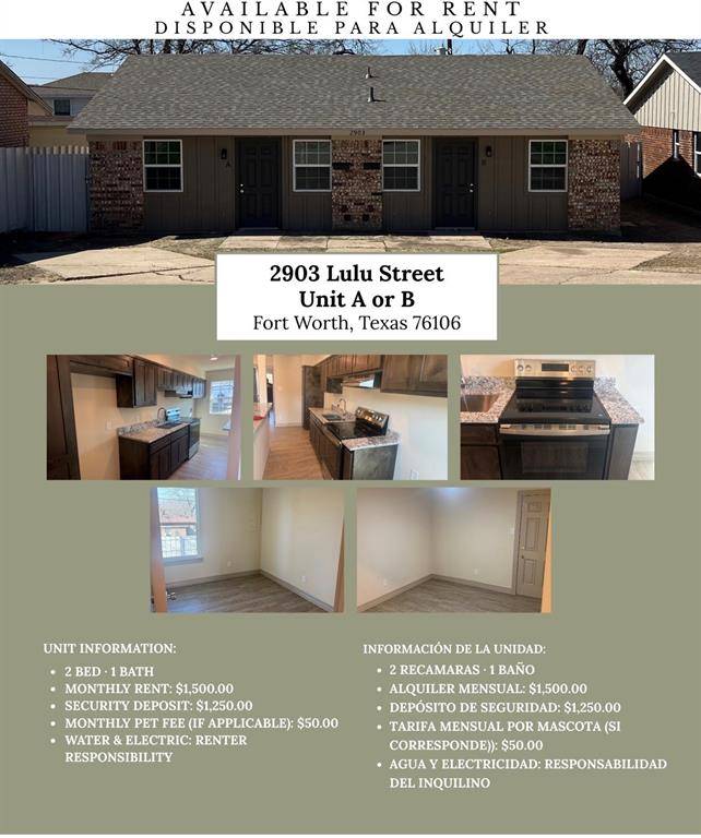 2903 Lulu Street, Fort Worth, TX 76106