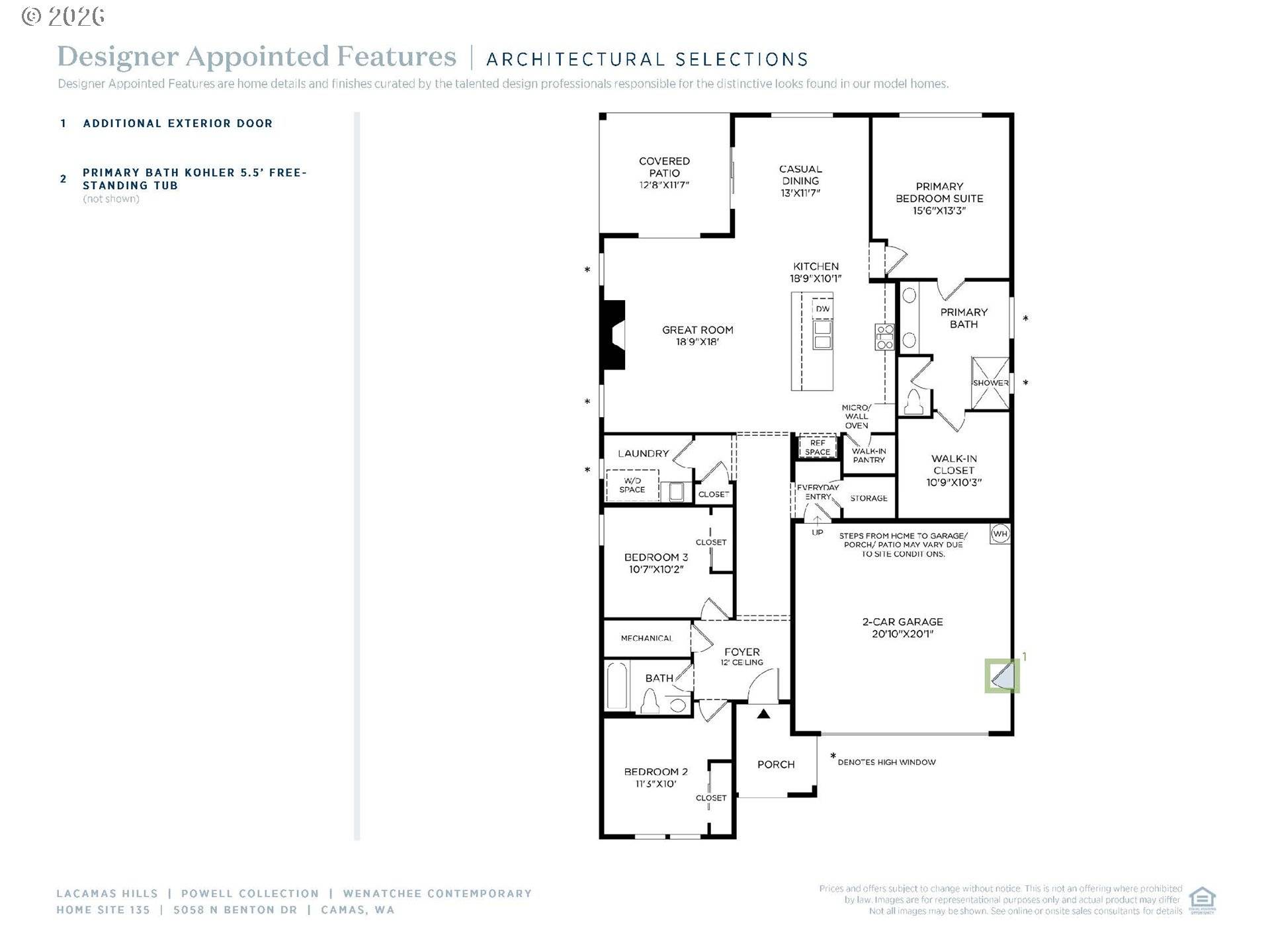 5058 N BENTON DR #Lot 135, Camas, WA 98607