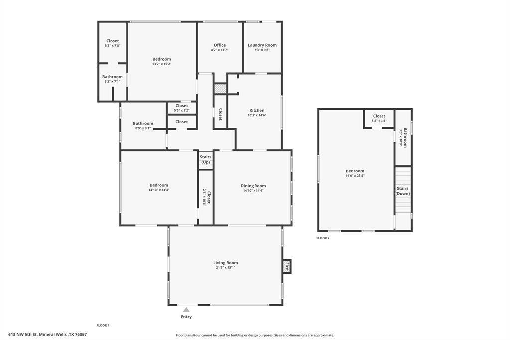 613 NW 5th Street, Mineral Wells, TX 76067