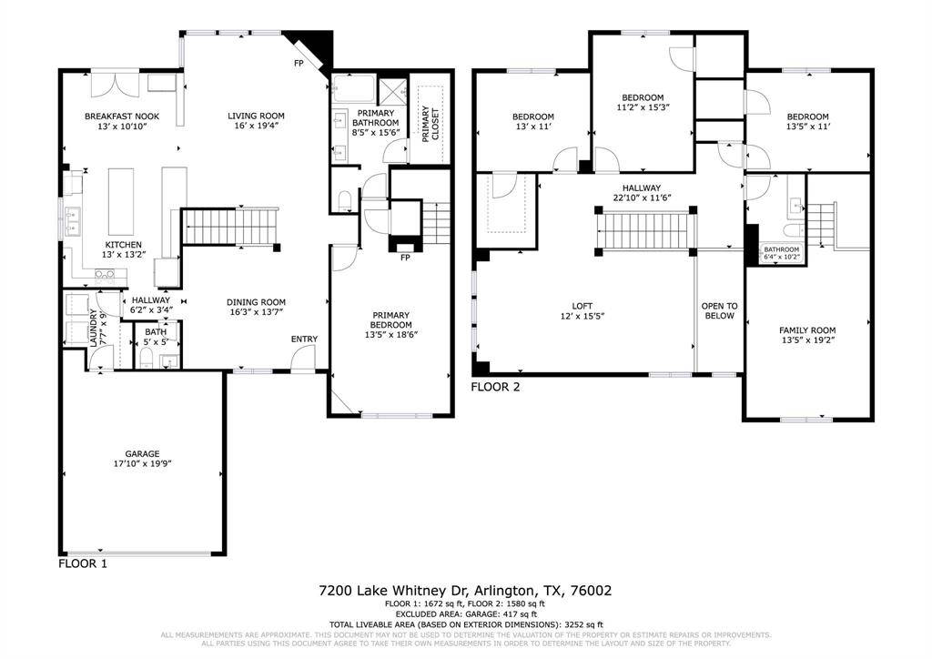 7200 Lake Whitney Drive, Arlington, TX 76002