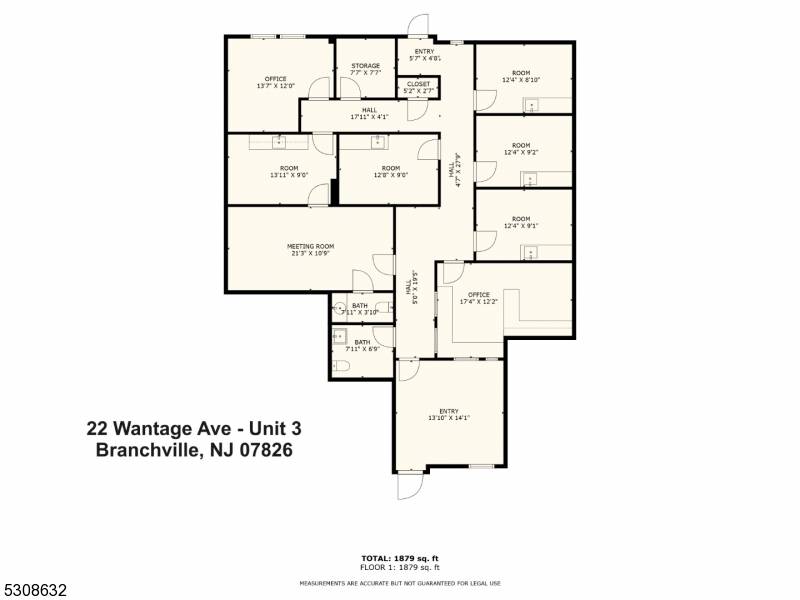 22 Wantage Ave, Suite 3, Branchville Boro, NJ 07826