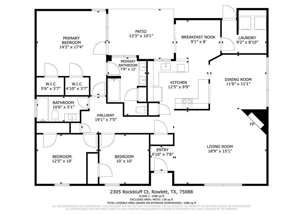 2305 Rockbluff Court, Rowlett, TX 75088