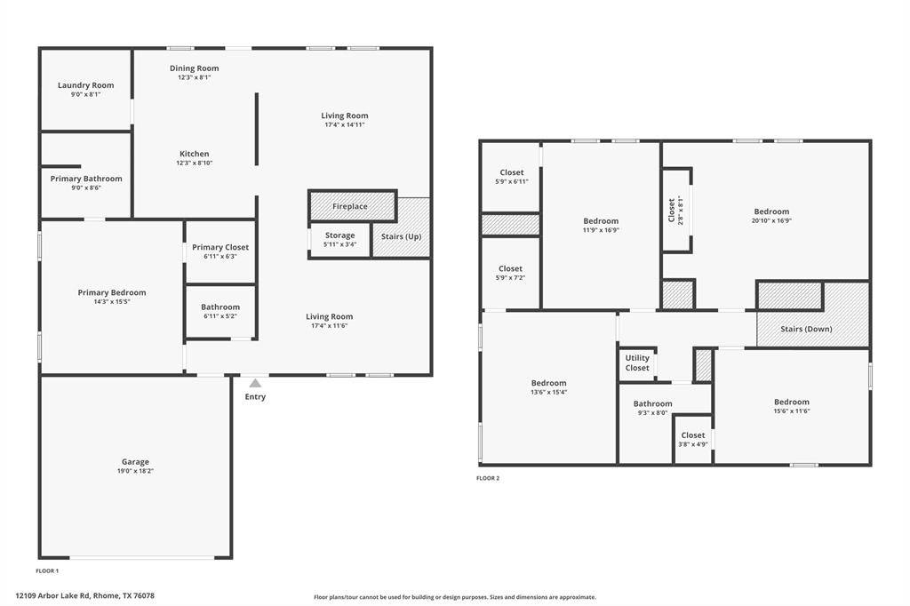 12109 Arbor Lake Road, Rhome, TX 76078