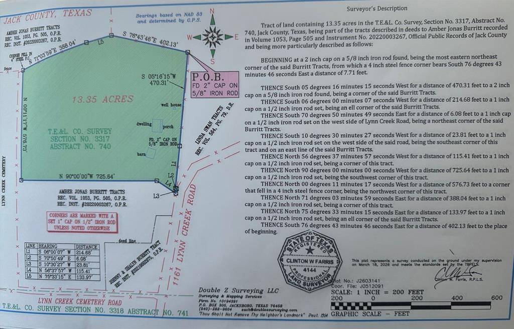 1161 Lynn Creek Road, Jacksboro, TX 76458