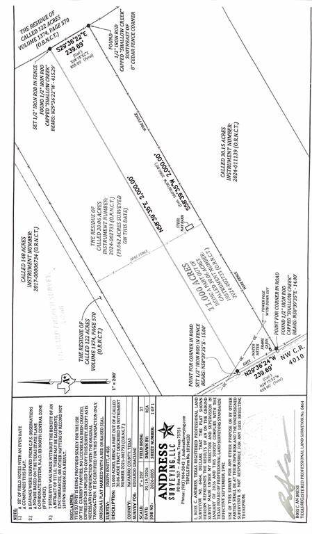 TBD NW CR 4010, Blooming Grove, TX 76626