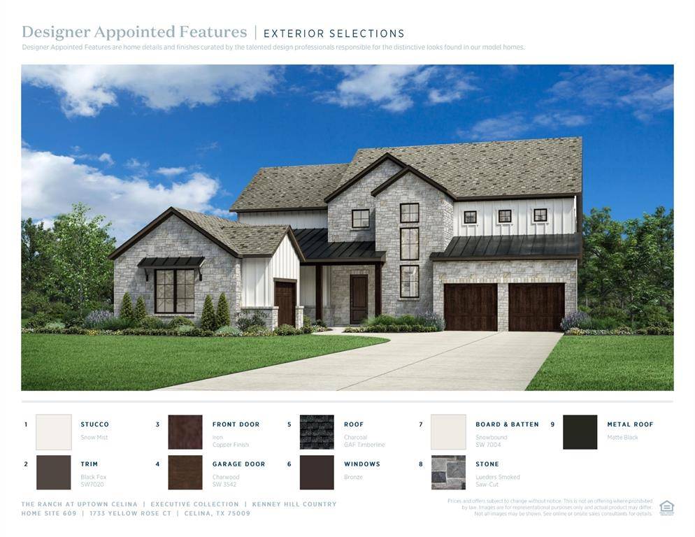 1733 Yellow Rose Court, Celina, TX 75009