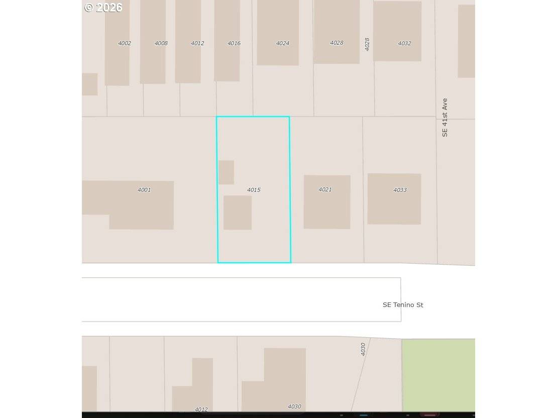4015 SE TENINO ST, Portland, OR 97202