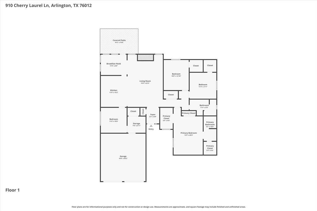 910 Cherry Laurel Lane, Arlington, TX 76012