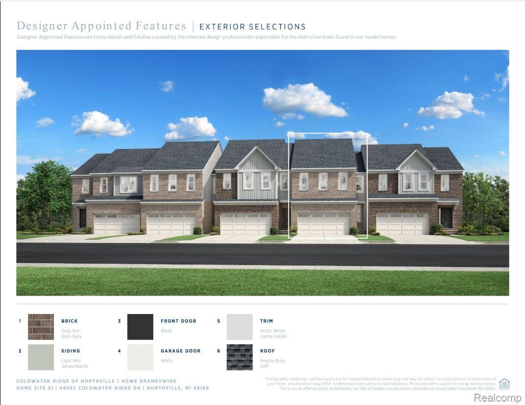 49562 Coldwater Ridge DR, Northville Township, MI 48168
