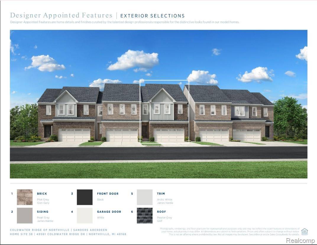 49561 Coldwater Ridge DR, Northville Township, MI 48168