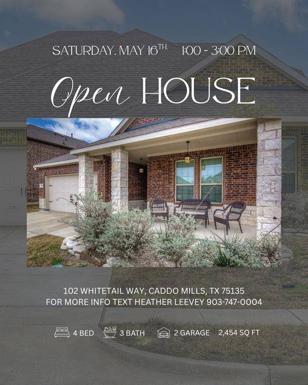 102 Whitetail Way, Caddo Mills, TX 75135