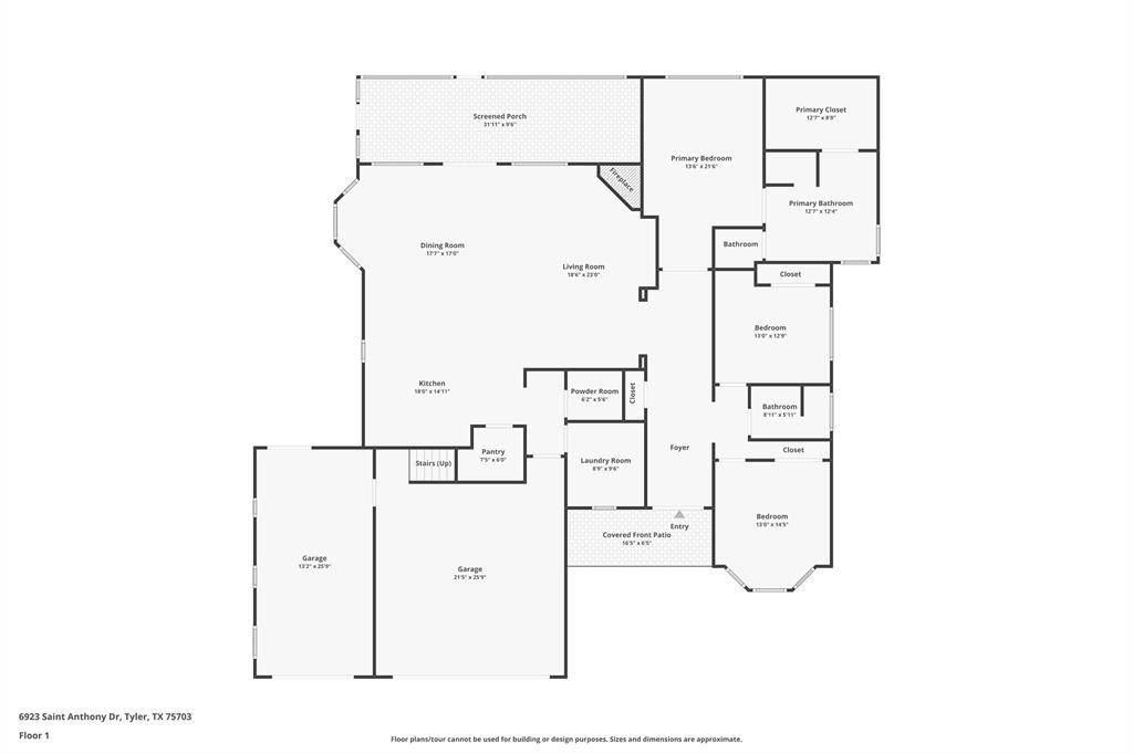 6923 Saint Anthony Drive, Tyler, TX 75703