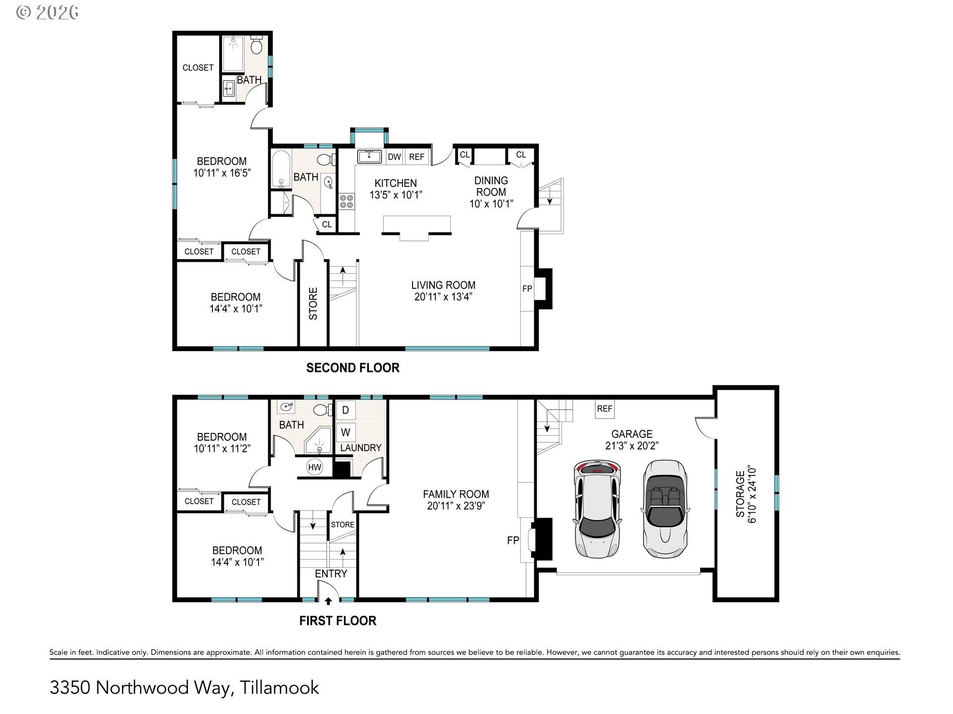 3350 NORTHWOOD WAY, Tillamook, OR 97141