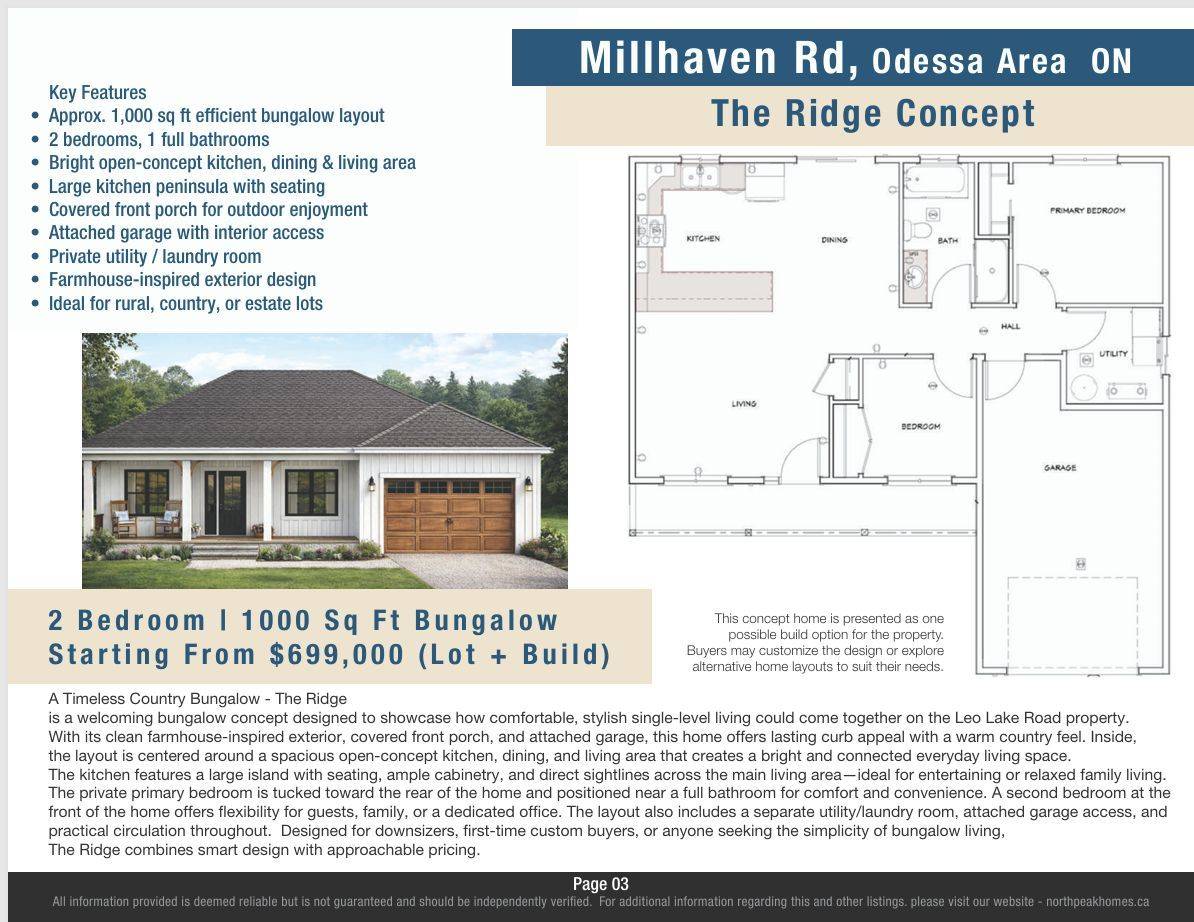 00 Millhaven RD, Loyalist, ON K0H 2H0