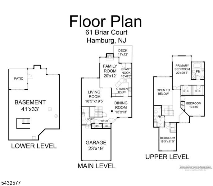 61 Briar Ct, Hardyston Twp., NJ 07419
