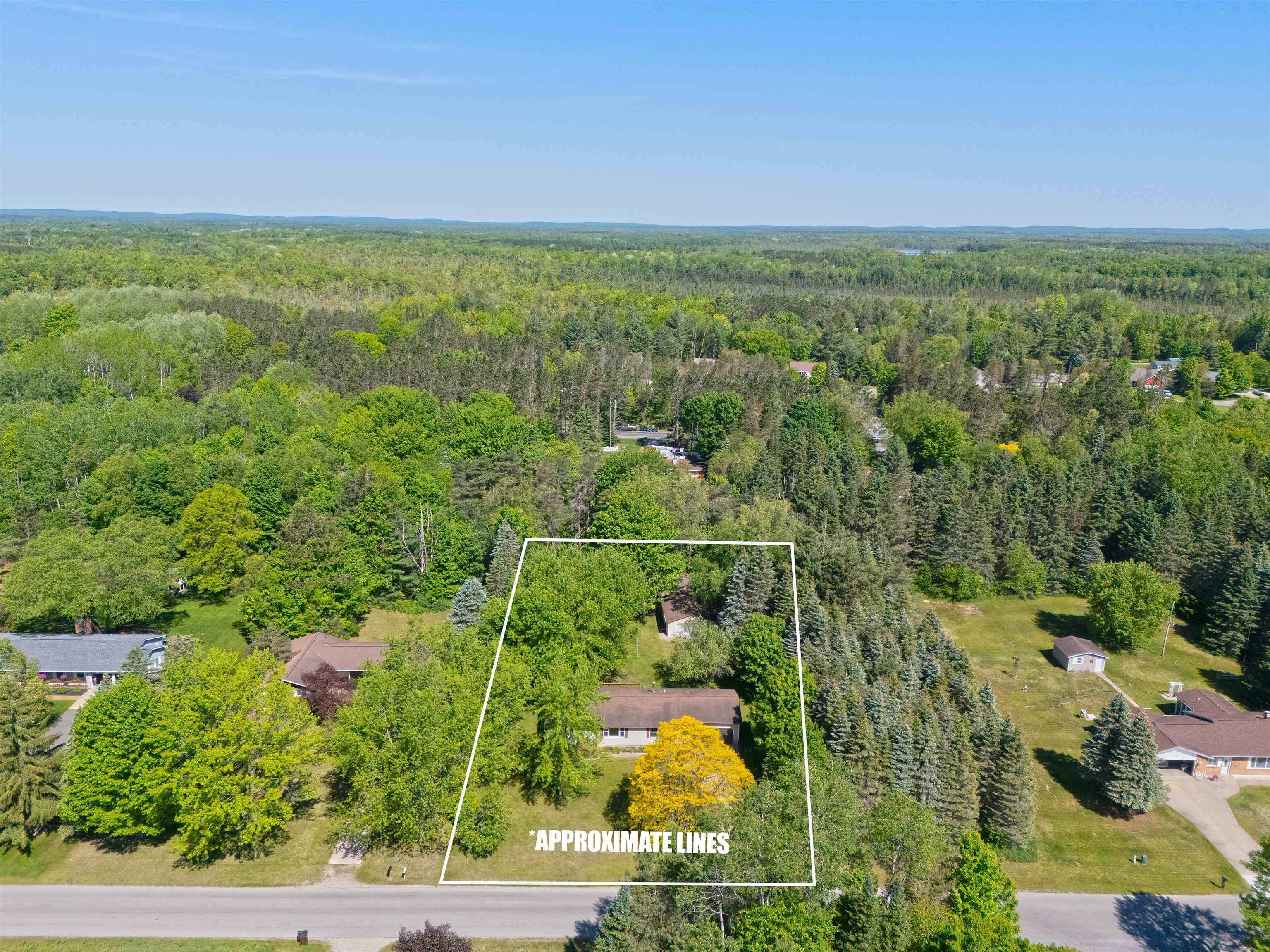 4225 Benson RD, Cherry Grove Twp, MI 49601
