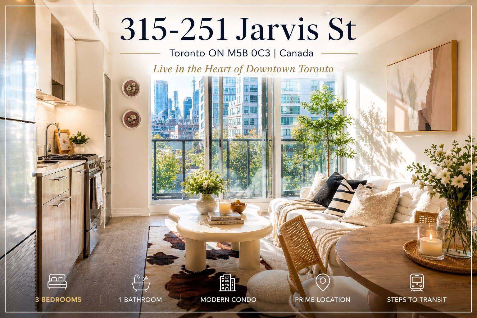 251 Jarvis ST #315, Toronto C08, ON M5B 0C3